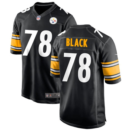 Yahya Black Pittsburgh Steelers 2025 Game Jersey - Black