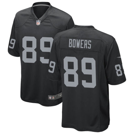 Brock Bowers Las Vegas Raiders 2025 Game Jersey - Black