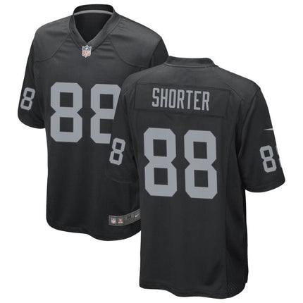 Justin Shorter Las Vegas Raiders 2025 Game Jersey - Black