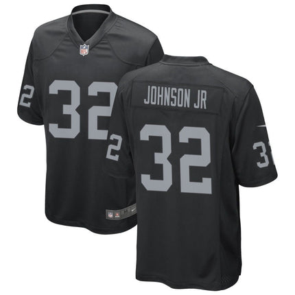 Lonnie Johnson Jr. Las Vegas Raiders 2025 Game Jersey - Black