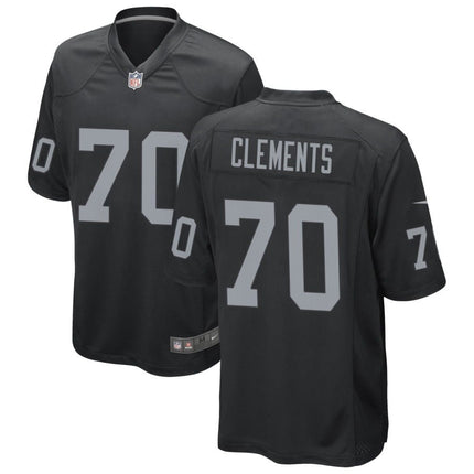 Parker Clements Las Vegas Raiders 2025 Game Jersey - Black
