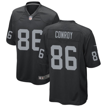 Pat Conroy Las Vegas Raiders 2025 Game Jersey - Black