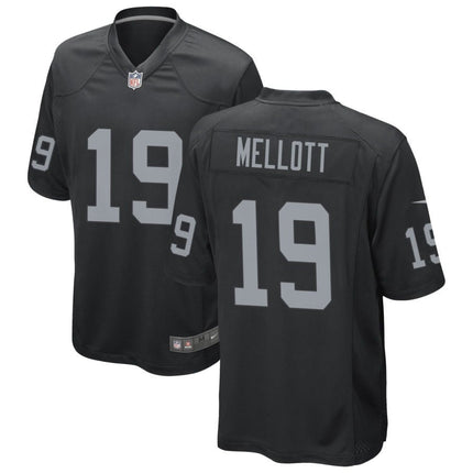 Tommy Mellott Las Vegas Raiders 2025 Game Jersey - Black