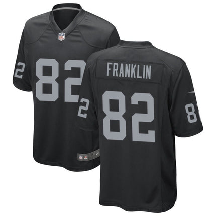 Zakhari Franklin Las Vegas Raiders 2025 Game Jersey - Black
