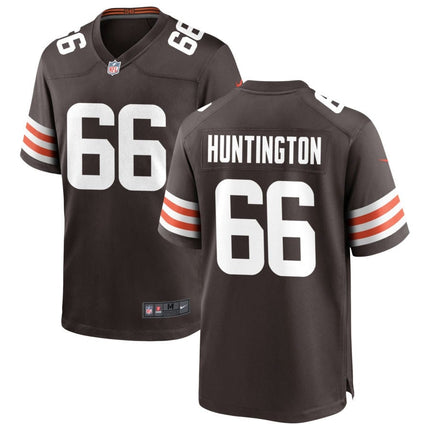 Adin Huntington Cleveland Browns 2025 Game Jersey - Brown
