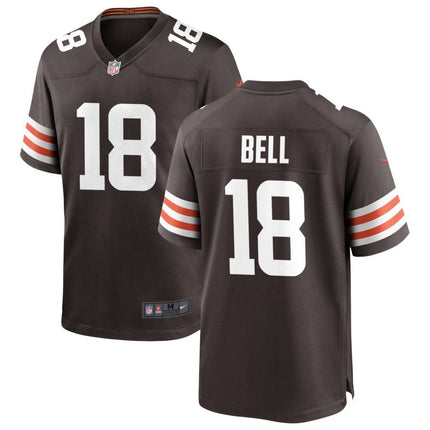 David Bell Cleveland Browns 2025 Game Jersey - Brown