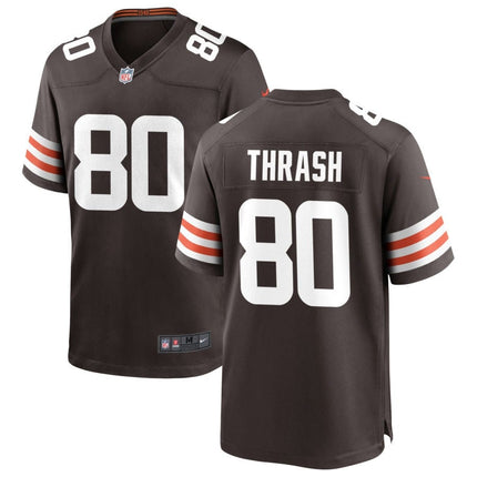 Jamari Thrash Cleveland Browns 2025 Game Jersey - Brown