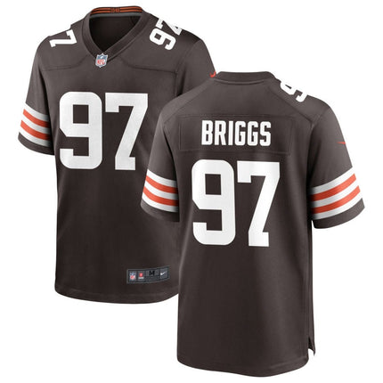 Jowon Briggs Cleveland Browns 2025 Game Jersey - Brown