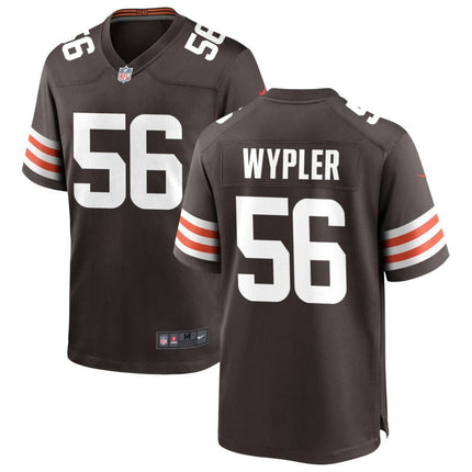 Luke Wypler Cleveland Browns 2025 Game Jersey - Brown