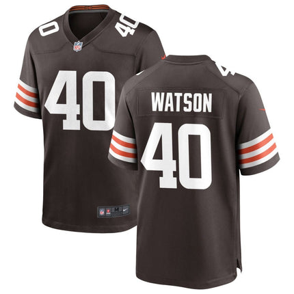 Nathaniel Watson Cleveland Browns 2025 Game Jersey - Brown