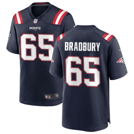 Garrett Bradbury New England Patriots 2025 Game Jersey - Navy