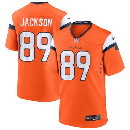 Courtney Jackson Denver Broncos 2025 Game Jersey - Orange