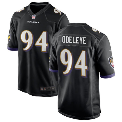 Adedayo Odeleye Baltimore Ravens 2025 Alternate Game Jersey - Black