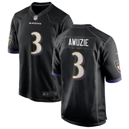 Chidobe Awuzie Baltimore Ravens 2025 Alternate Game Jersey - Black