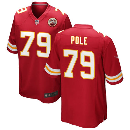 Esa Pole Kansas City Chiefs 2025 Game Jersey - Red