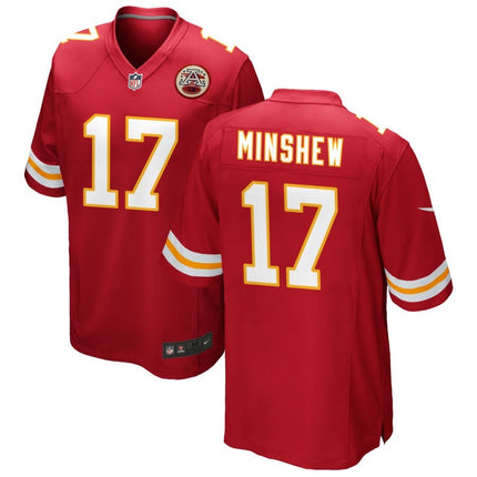 Gardner Minshew Kansas City Chiefs 2025 Game Jersey - Red