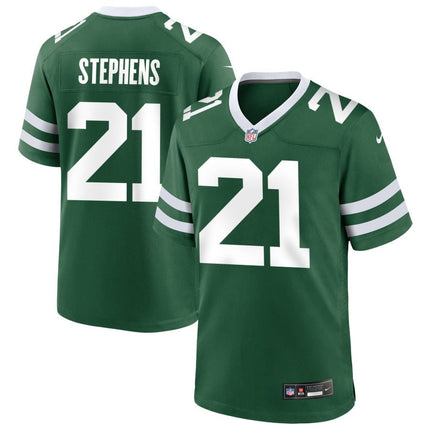 Brandon Stephens New York Jets 2025 Game Jersey - Legacy Green