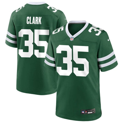 Dean Clark New York Jets 2025 Game Jersey - Legacy Green