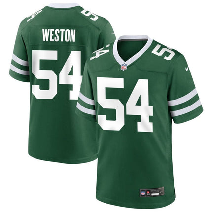 Ja'Markis Weston New York Jets 2025 Game Jersey - Legacy Green