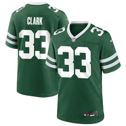 Jordan Clark New York Jets 2025 Game Jersey - Legacy Green