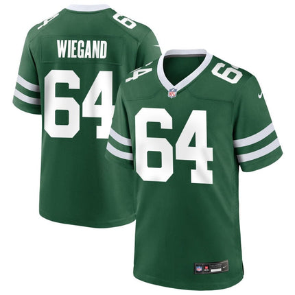 Leander Wiegand New York Jets 2025 Game Jersey - Legacy Green