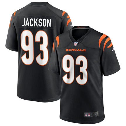 McKinnley Jackson Cincinnati Bengals 2025 Game Jersey - Black