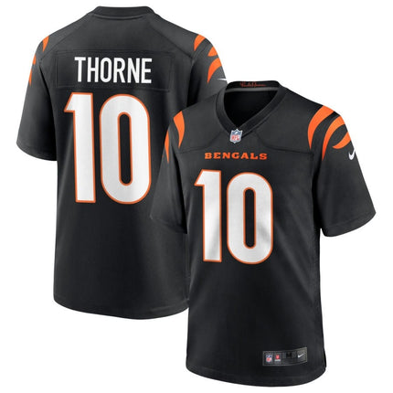 Payton Thorne Cincinnati Bengals 2025 Game Jersey - Black
