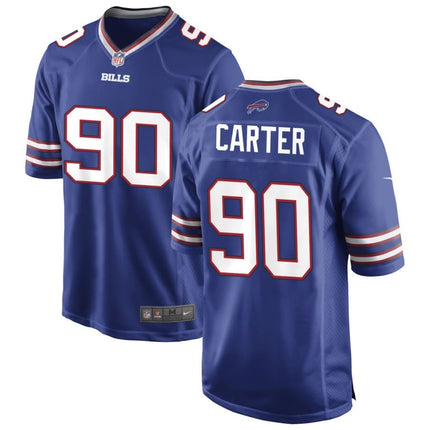 DeWayne Carter Buffalo Bills 2025 Game Jersey - Royal