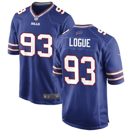 Zion Logue Buffalo Bills 2025 Game Jersey - Royal