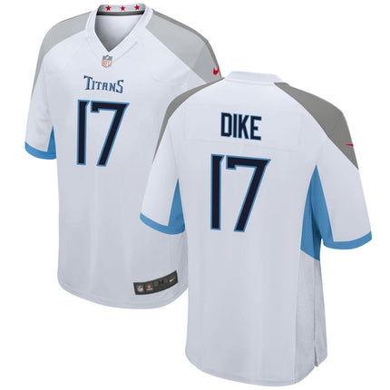 Chimere Dike Tennessee Titans 2025 Game Jersey - White