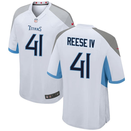 Otis Resses IV Tennessee Titans 2025 Game Jersey - White