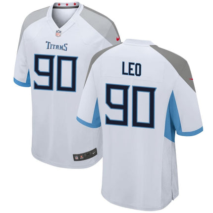 Titus Leo Tennessee Titans 2025 Game Jersey - White