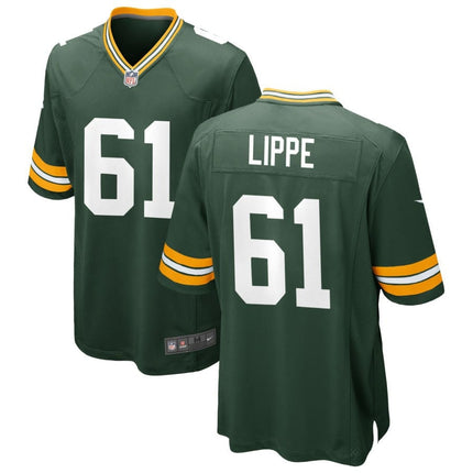 J.J. Lippe Green Bay Packers 2025 Game Jersey - Green