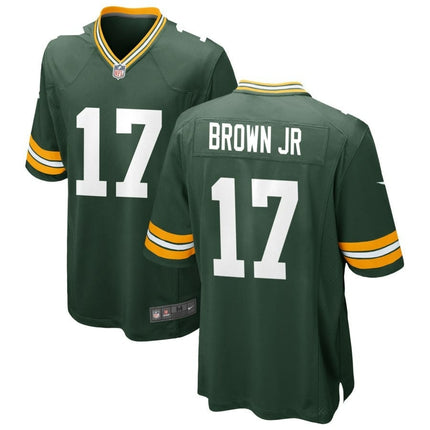 Sam Brown Jr Green Bay Packers 2025 Game Jersey - Green