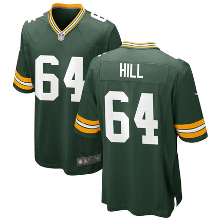 Trey Hill Green Bay Packers 2025 Game Jersey - Green