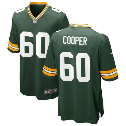Tyler Cooper Green Bay Packers 2025 Game Jersey - Green
