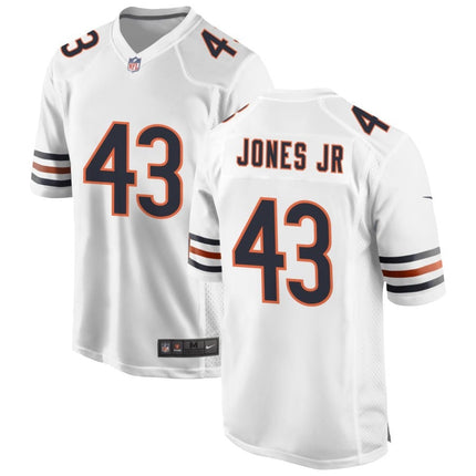 Carl Jones Jr Chicago Bears 2025 Game Jersey - White