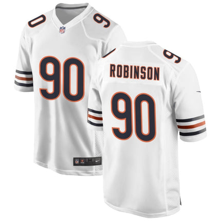 Dominique Robinson Chicago Bears 2025 Game Jersey - White