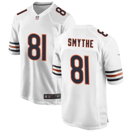 Durham Smythe Chicago Bears 2025 Game Jersey - White