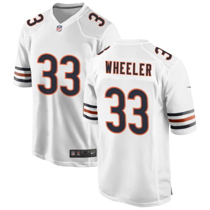 Ian Wheeler Chicago Bears 2025 Game Jersey - White