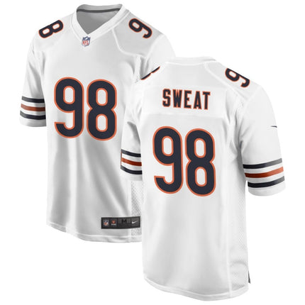 Montez Sweat Chicago Bears 2025 Game Jersey - White