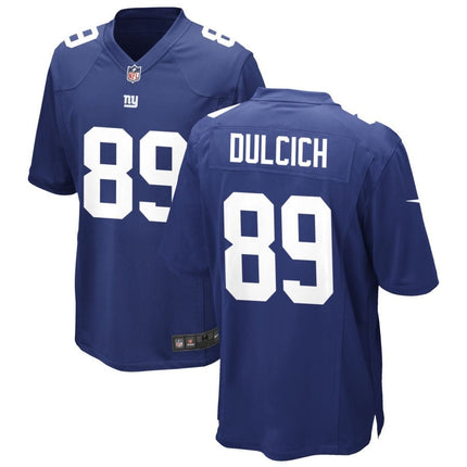 Greg Dulcich New York Giants 2025 Game Jersey - Royal