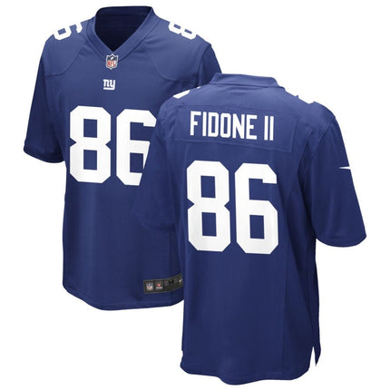Thomas Fidone II New York Giants 2025 Game Jersey - Royal