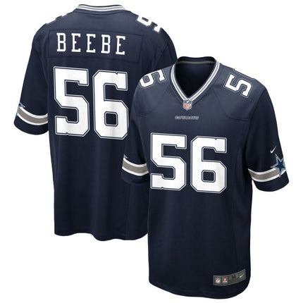 Cooper Beebe Dallas Cowboys 2025 Game Jersey - Navy