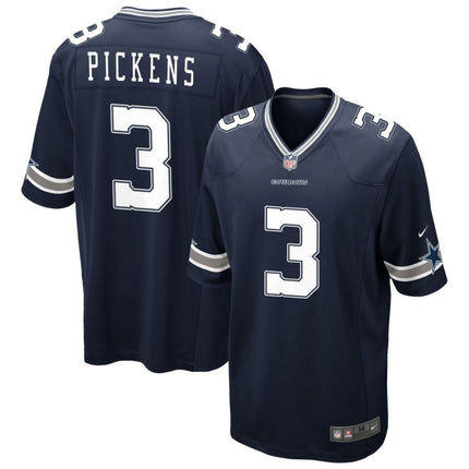 George Pickens Dallas Cowboys 2025 Game Jersey - Navy
