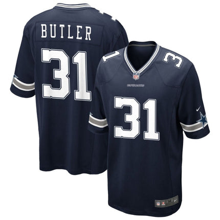 Josh Butler Dallas Cowboys 2025 Game Jersey - Navy
