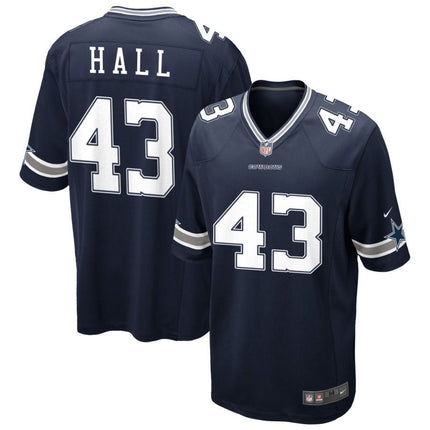 Kemon Hall Dallas Cowboys 2025 Game Jersey - Navy