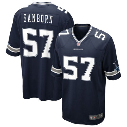 Miles Sanders Dallas Cowboys 2025 Game Jersey - Navy