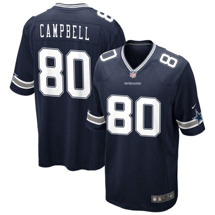 Parris Campbell Dallas Cowboys 2025 Game Jersey - Navy