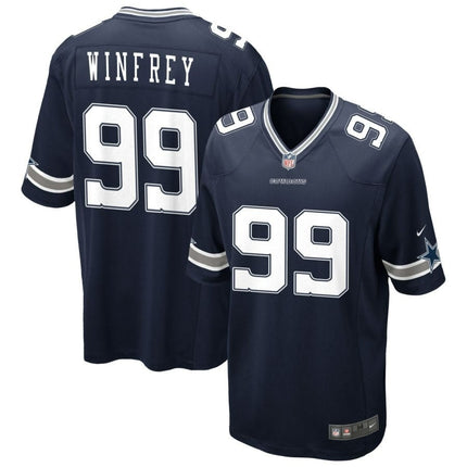 Perrion Winfrey Dallas Cowboys 2025 Game Jersey - Navy